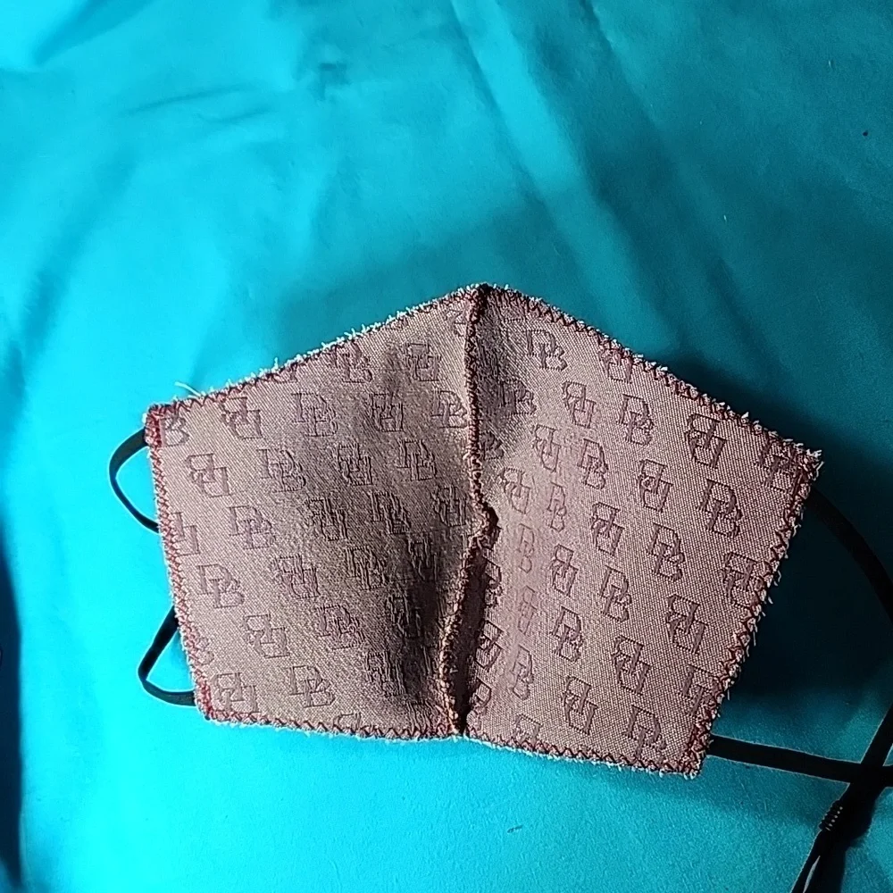 Hand Crafted Purple Face Mask
